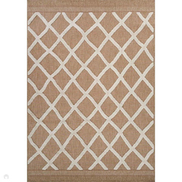 Harper Aztec HRP01 Jute-Look In-Outdoor Natural/Cream Rug-Desire Rugs-Rug Love - The Most Loved Rug Store